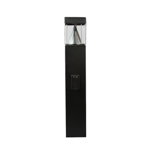 EasyLED Square Bollard with LED Cone Reflector - Type III