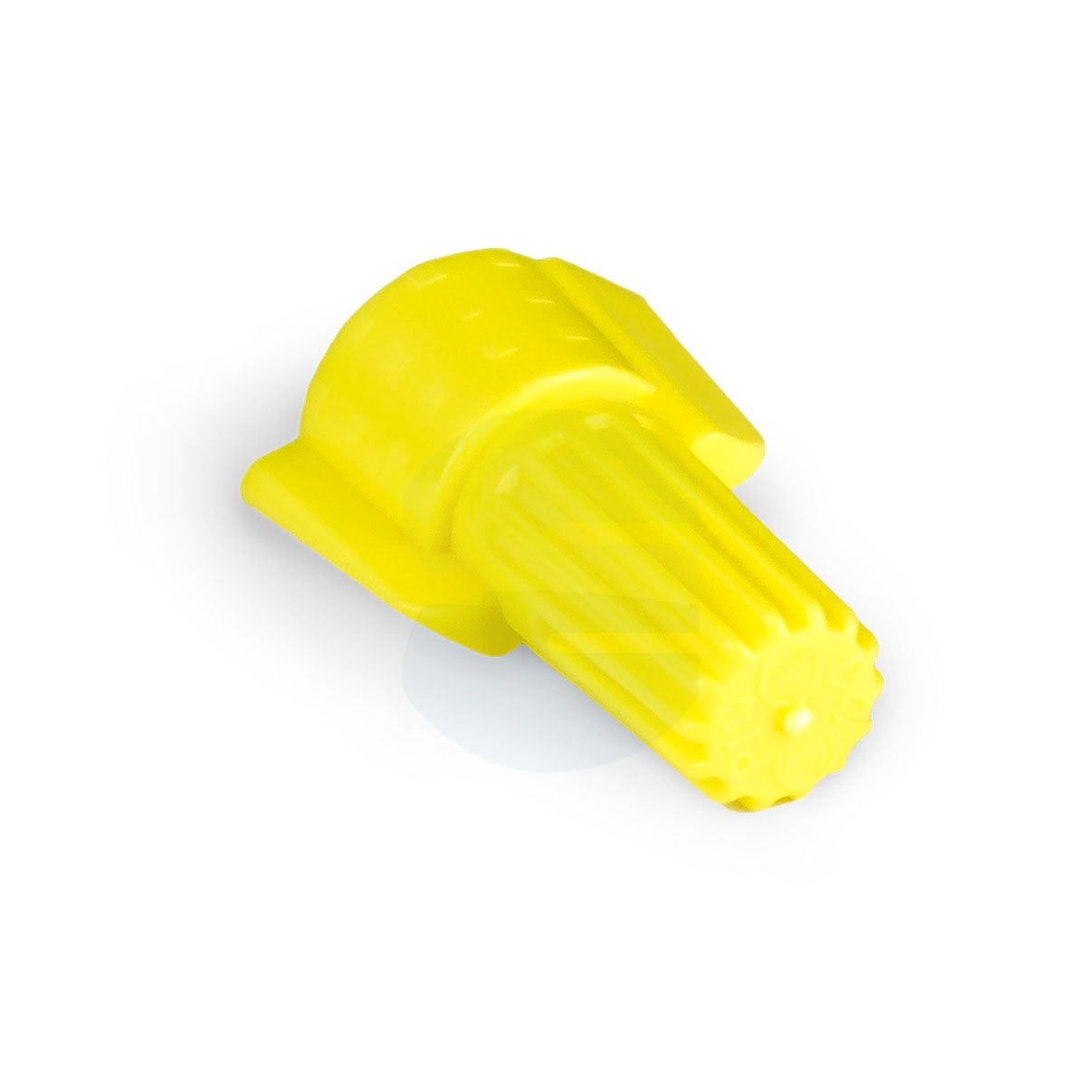 Bulk pack of 500 yellow winged wire connectors, UL listed twist-on caps for high-torque residential and commercial electrical wiring
