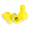 Bulk pack of 500 yellow winged wire connectors, UL listed twist-on caps for high-torque residential and commercial electrical wiring