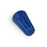 Bag of 500 small blue wire connectors, UL listed twist-on caps for low-voltage residential, commercial, and automotive wiring