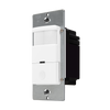 180° PIR Occupancy/Vacancy Motion Sensor Wall Switch, Secured Ground Wire Required, Single Pole