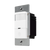 180° PIR Occupancy/Vacancy Motion Sensor Wall Switch, Secured Ground Wire Required, Single Pole