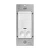 180° PIR Occupancy/Vacancy Motion Sensor Wall Switch with Dual Relay, Single Pole