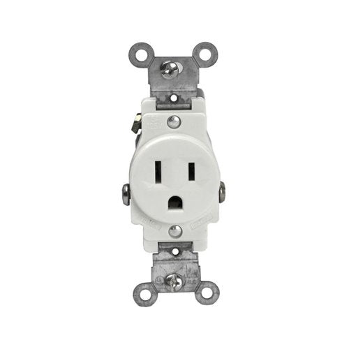 15 Amp Single Receptacle | 125V | Commercial Grade