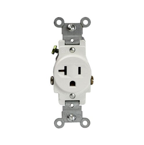 20 Amp Single Receptacle | 125V | 5-20R | Commercial Grade | Enerlites 61200
