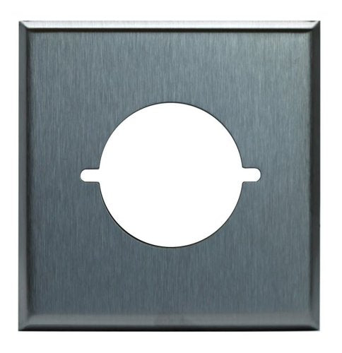 2-Gang Power Outlet Metal Plate, 2.125