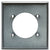 Commercial Grade 2-Gang Power Outlet 2.275" Dia Holes Offset