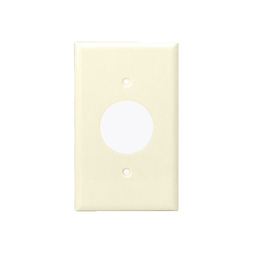 Residential Grade, Single Receptacle Plate, 1.406
