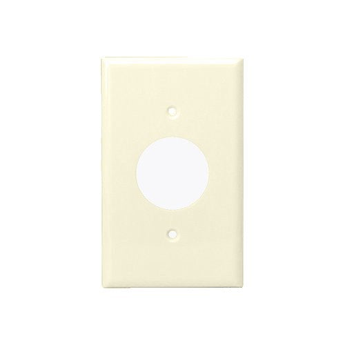 Residential Grade, Single Receptacle Plate, 1.406