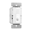 180° PIR Occupancy/Vacancy Motion Sensor Wall Switch, Neutral Wire Required, Single Pole