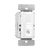 180° PIR Occupancy/Vacancy Motion Sensor Wall Switch, Neutral Wire Required, Single Pole