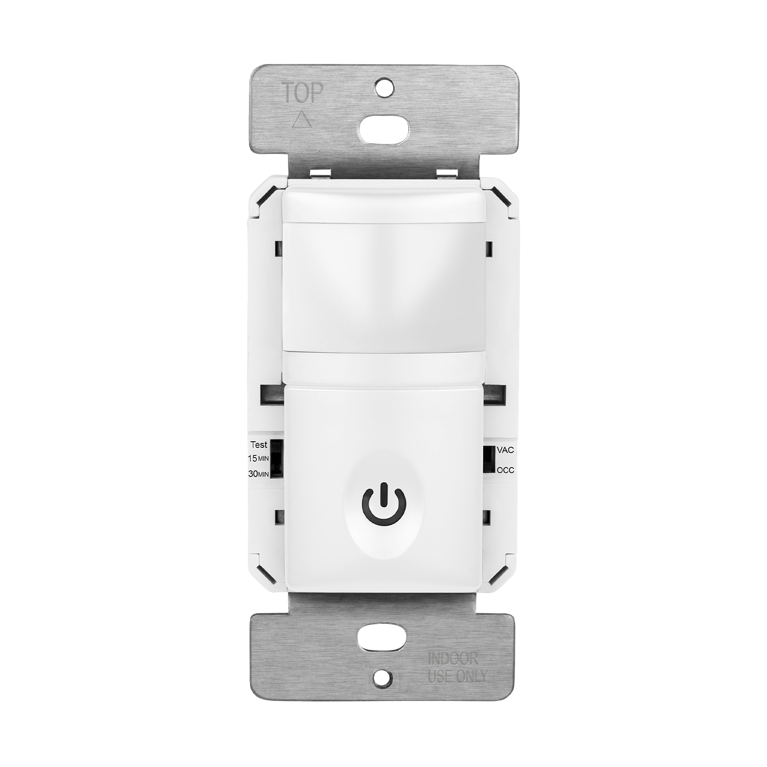 180° PIR Occupancy/Vacancy Motion Sensor Wall Switch | 120V | Enerlites HMOS