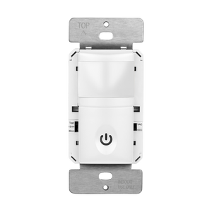 ENERLITES HMOS 180 degree PIR occupancy vacancy motion sensor wall switch single pole UL listed - Available at Electrical Marketplace