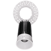 1-inch round LED downlight, 7W dimmable recessed lighting fixture with CCT selectable color temperatures from 2700K to 5000K