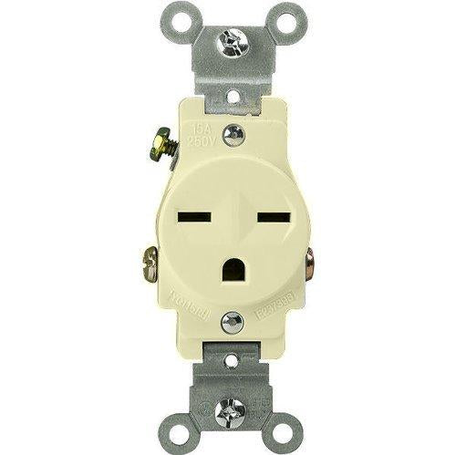 15 Amp Single Receptacle | 250V | 5-15R | Commercial Grade | Enerlites 61160