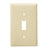 1-Gang Toggle Switch Wall Plate | Mid-Size | Residential Grade