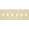 6-Gang Toggle Switch Wall Plate | Residential Grade