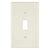 1-Gang Toggle Switch Wall Plate | Mid-Size | Residential Grade