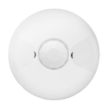 ENERLITES MPC-50L 360-degree low voltage PIR occupancy ceiling sensor with Fresnel lens, daylight harvesting, 0–10V dimming support, up to 1200 sq ft coverage, UL listed, Title 24 compliant.