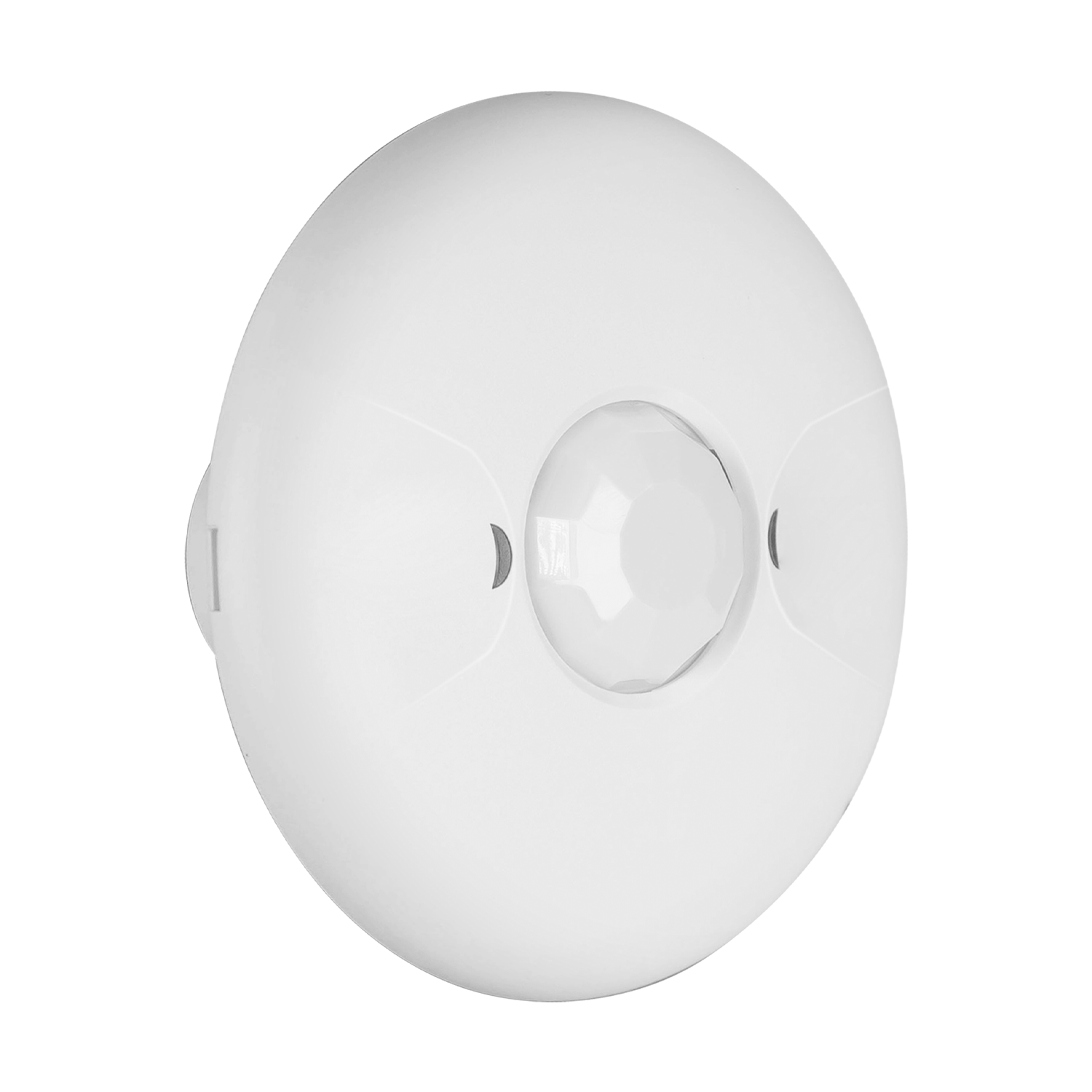 ENERLITES MPC-50L 360-degree low voltage PIR occupancy ceiling sensor with Fresnel lens, daylight harvesting, 0–10V dimming support, up to 1200 sq ft coverage, UL listed, Title 24 compliant.