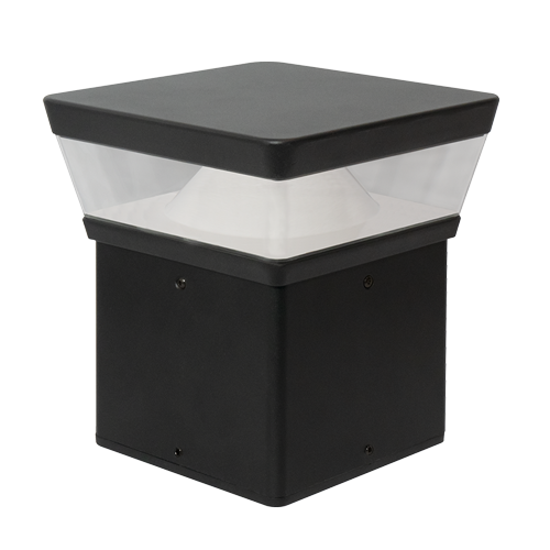 Square Low Profile Pathway Bollard