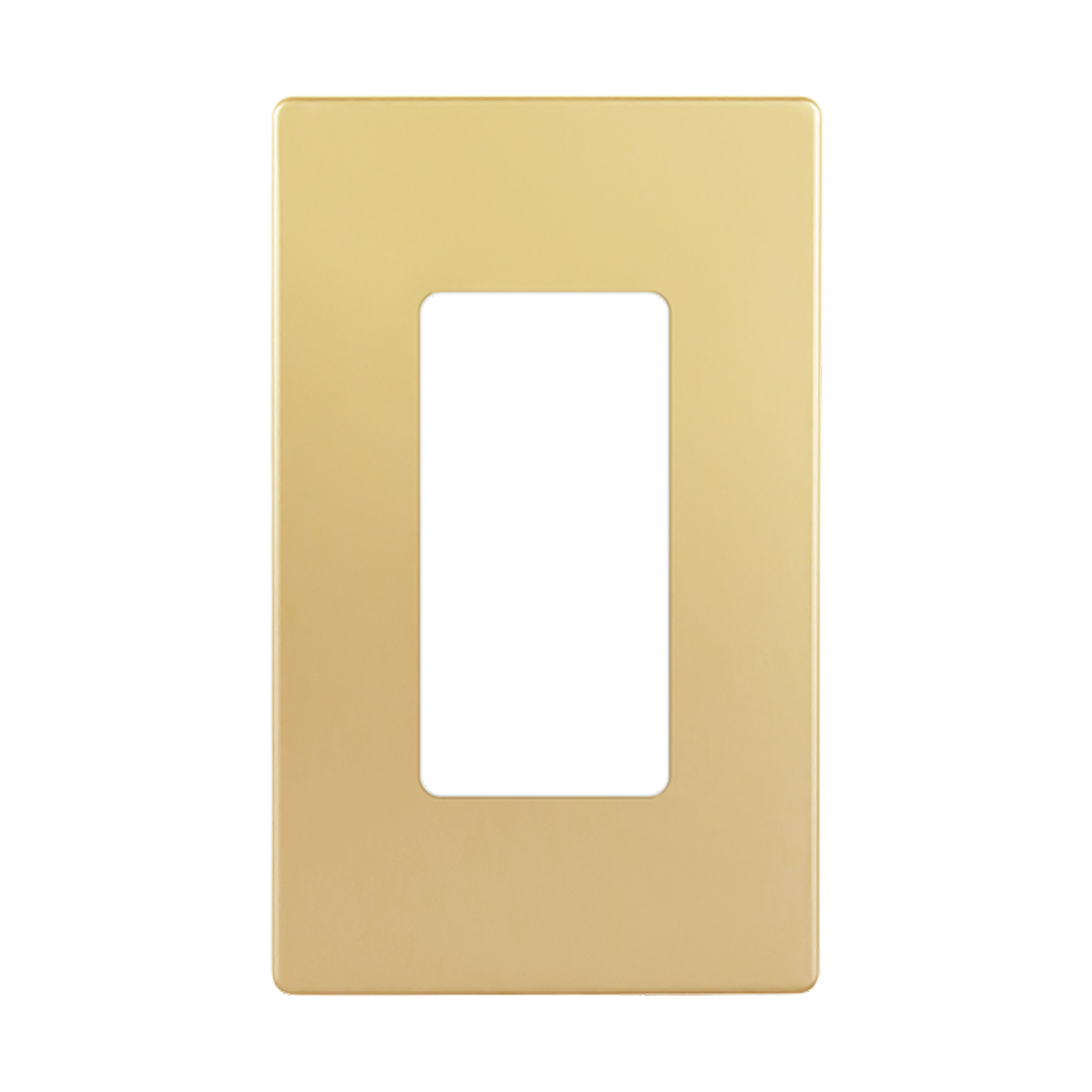 1-Gang Decorator Wall Plate | Elite Series | Snap In Screwless