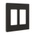Elite Series 2-Gang Screwless Decorator Wall Plate