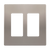 Elite Series 2-Gang Screwless Decorator Wall Plate
