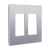 Elite Series 2-Gang Screwless Decorator Wall Plate