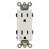 15 Amp Decorator Receptacle | Isolated | White | 125V