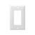 Residential Grade, Mid-Size Decorator/GFCI Wall Plate, 1-Gang