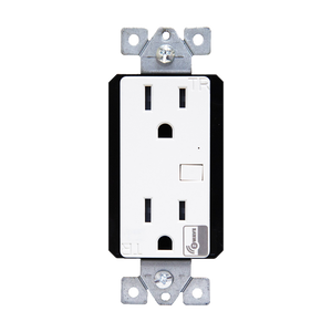 Z-Wave In-Wall Tamper-Resistant Decorator Receptacle