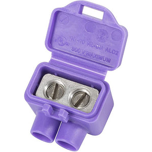 Alumiconn 2-Port Electrical Wire Connectors - 100ct