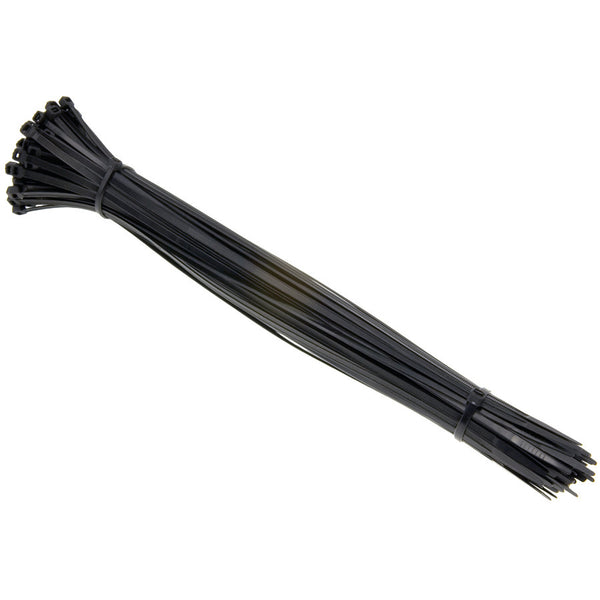 14 1/2 Black Nylon Cable Ties 100/bag