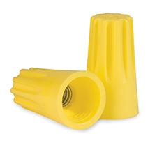 Standard Yellow Wire Connectors Screw-On | UL Listed | 500/bag