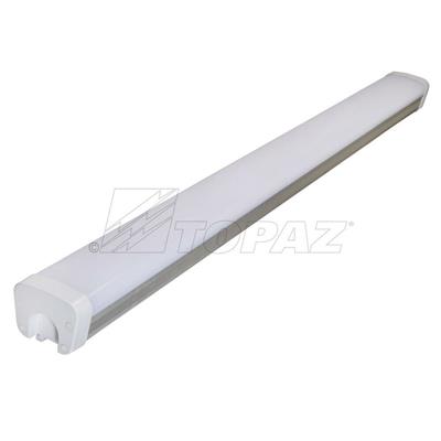 Tri-Proof Vapor Tight 4' Fixture, 4000K, DLC Certified