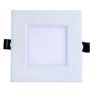 4" Square CCT Selectable LED Recessed Downlight, 9W