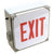 LED Exit Sign Wet location with Red letters