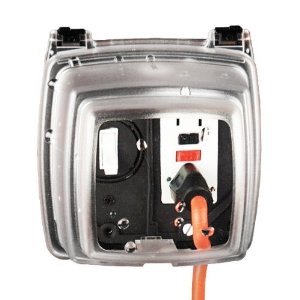 2 Gang In Use Weatherproof Receptacle Cover